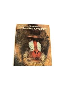 The Illustrated Encyclopedia of the Animal Kingdom - Colorful Mandrill Cover